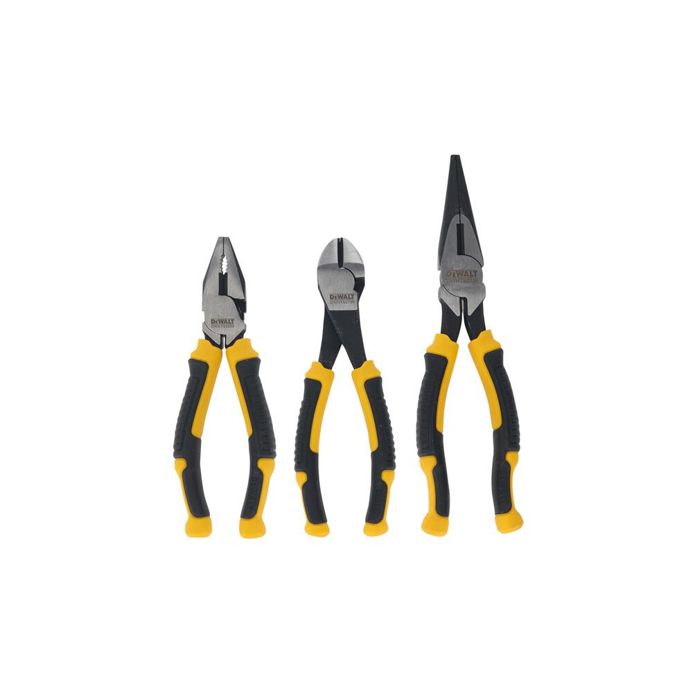 DeWALT Hand Tools DWHT82813-0 Plier Set, 3 Piece DHT082813