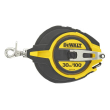 Dewalt DWHT0-34144 Steel Long Tape Measure 30m/100ft (Width 12mm) DHT034144