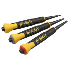 Dewalt DWHT0-58018 Bi-Material Nail Punch Set, 3 Piece DHT058018