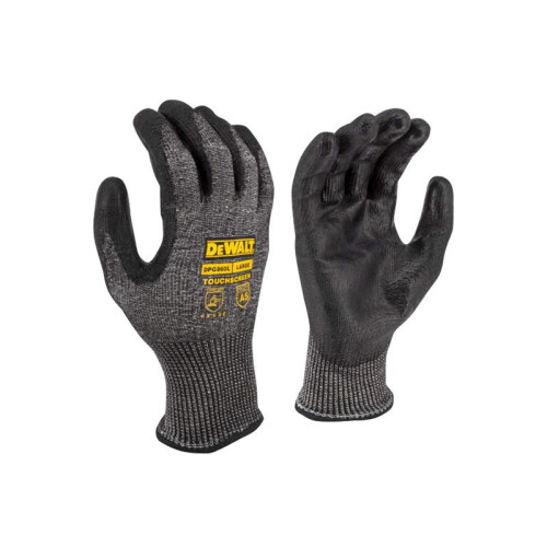DeWalt DEWALT DPG860L EU Cut D Touchscreen Gloves - L (Size 9) DEWDPG860L
