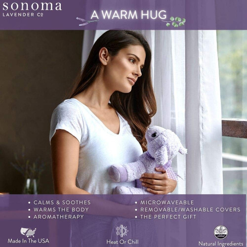 Sonoma Lavender Μαξιλάρι Αρωματοθεραπείας Φουσκωτό Κοάλα με Λάβαντα 1