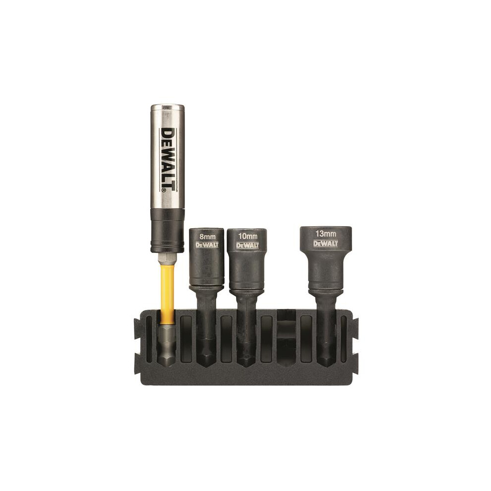 Dewalt Dt70827-Qz 5Pc Bit Bar Nutdriver 8Mm 10Mm & 13Mm Dewdt70827qz 5054905297800