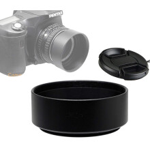 Fotasy Metalowa oslona obiektywu 55 mm Klosz oslony 55 mm Kompatybilny ze standardowym obiektywem staloogniskowym z gwintem filtra 55 mm Wkrecana sre