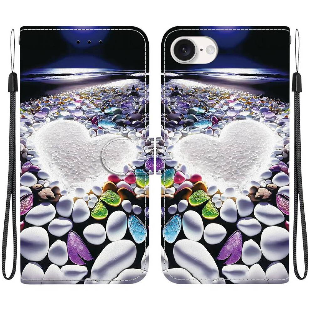 (C3 ) Case For Iphone 16E Pattern Cover Flip Leather Wallet Pu Leather 764549542680