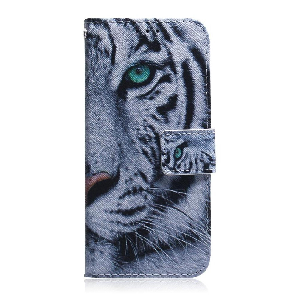 (C3 ) Flip Case For Iphone 16E Magnetic Closure Pu Leather Wallet Card Slots Painted 764549542925
