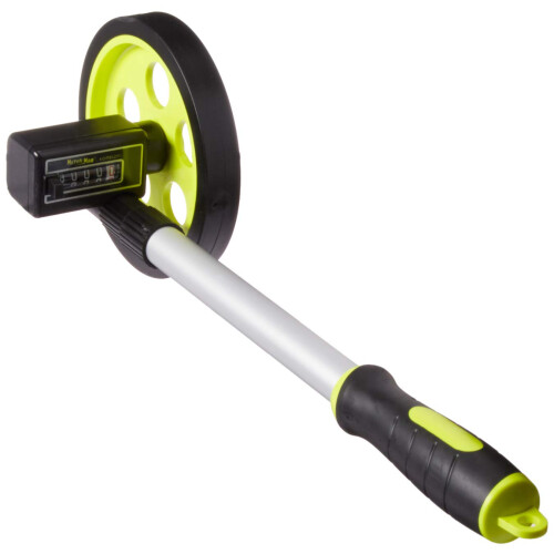 Roda Medidora Komelon ML1810 para Pés, 6 Polegadas, Amarelo Hi-Viz