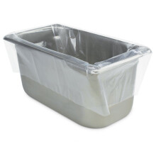 Pansaver Hotel Clear Pan Liners for Easy Clean Up - Disponable Buffet Pan Liners Ovenlig op til 400F (tredje og kvart pan medium og dyb panforing
