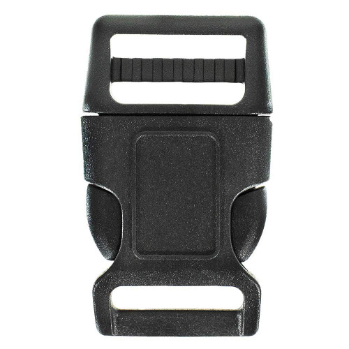 Fivelas de Liberação Lateral Pretas West Coast Paracord - Braceletes, Chaves, Lanyards e Mais (5 Polegadas, 50 Pacote)