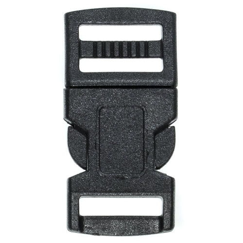Fivelas Pretas de Liberação Lateral West Coast Paracord - Braceletes, Chaveiros, Cordões e Mais (5/8 Polegadas, Pacote com 10)
