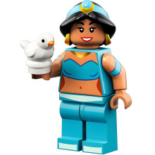 LEGO Disney Seria 2: Minifigurka Jasmine z dodatkowa fioletowa peleryna LEGO (71024)