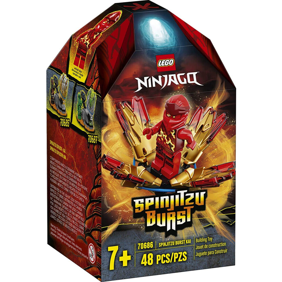 Lego Ninjago Spinjitzu Burst - Kai 70686 Ensemble D'accessoires Ninjago Construire-image