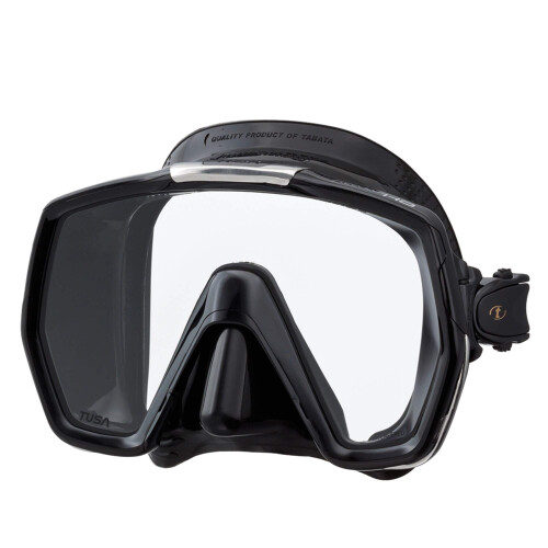 TUSA M-1001 Freedom HD Μάσκα Κατάδυσης, Μαύρη/Μαύρη