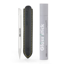 Germanikure Glass Cuticle Stick - Fabricat din punct de vedere etic n Republica Ceha - Cuticle Pusher & Remover Callous & Dry Skin File File Sha