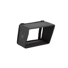Houten camera LCD-zonnekap voor monitoren van 6 tot 7 inch met afdekking aan alle kanten en flexibele onderkant voor gemakkelijke toegang