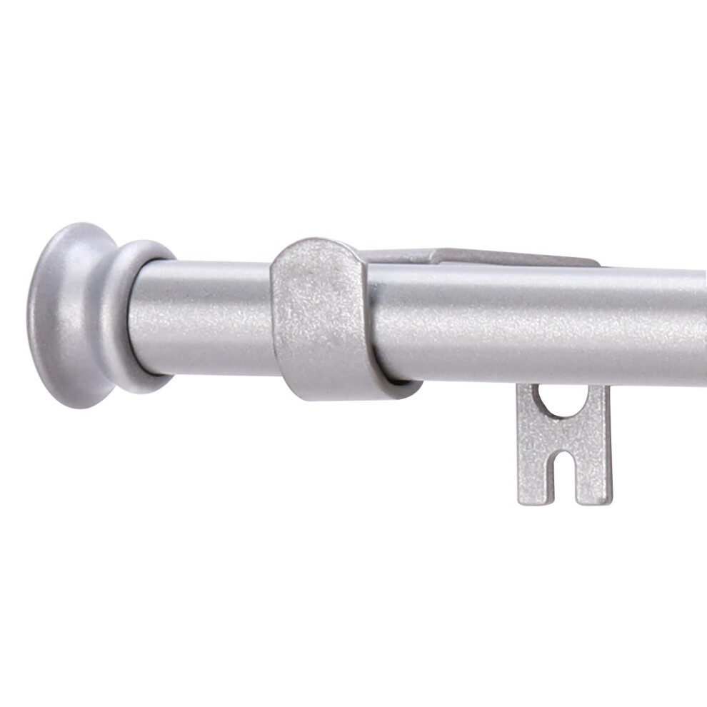 Standard Decorative Window Curtain Rods 30 to 45 Inch 5/8 Inch Diameter Small Curtain Rod Set  Heavy Duty Drapery Rods with Brackets-image-OPC-PFT2GK7-NEW