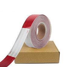 Wasserdichtes reflektierendes Sicherheitsband, Rolle 2"""" x 150' Fu    lang, Gelb/Schwarz