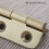 Keenkee 4 PCS Dobradiças de Latão Escovado 2 Polegadas para Portas de Armários e Caixas 4