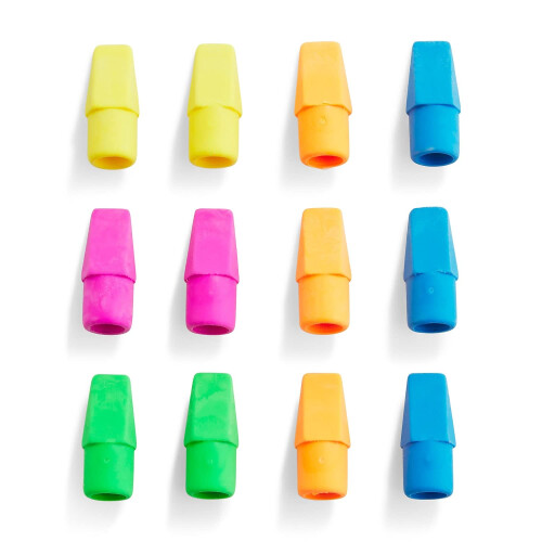 Erasers Arrowhead Staples, Διάφορα Χρώματα, 12 Τεμάχια 1