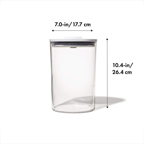 OXO OXO Good Grips Round POP Container - Μεγάλο (5.2 Qt) για αλεύρι, ζάχαρη, δημητριακά κ.α. 1