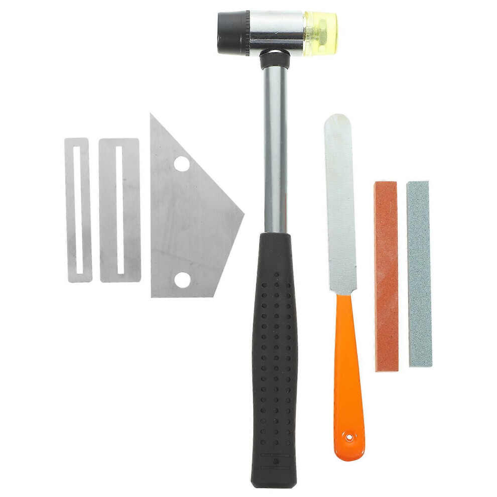 (As show, One size) 1 Set of Guitar Fret Tools Professional Guitar Fret Mounting Hammer Musical Guitar Repair Supplies-image-OPC-PG99Y5X-NEW
