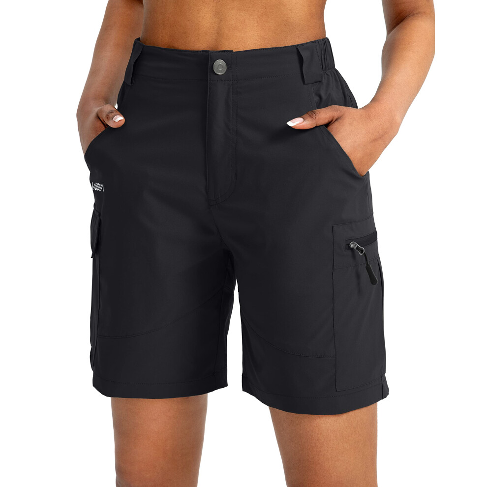 Short cargo de randonn   e Viodia pour femme avec poches, s   chage rapide et l   ger