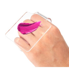 Duehut 1 pcs hånd makeup blanding palet makeup hånd palet akryl neglekunst manikyr palet øjenskygge makeup hånd palet klar makeup palet til makeu