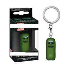 (PickleRick)Funko Pop Rick und Morty Actionfigur Spielzeug Schlüsselanhänger Anhänger Kinder Sammlungen Geschenk
