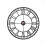 80cm High Class Battery Powered Wall Clock 3