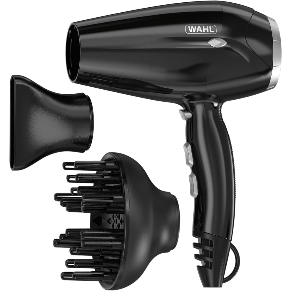 Wahl Power Shine Dryer, Cool Shot Button, 3 Heat and 2 Speed Settings, Adjustable Temperature, Quick Dry Airflow, Fast