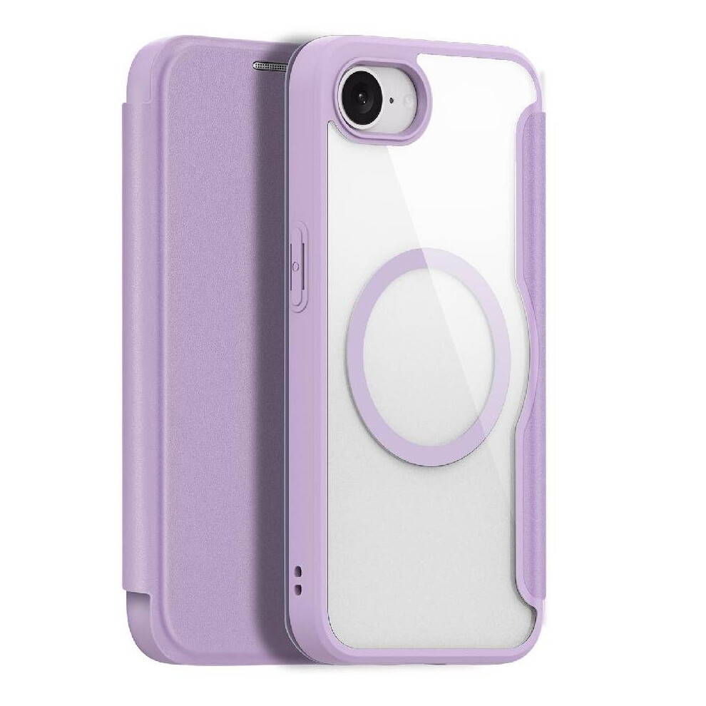 (Purple) Flip Folio Wallet Case Iphone 16E Rfid Blocking Card Slot Pu Leather Cover Purple 764549543199