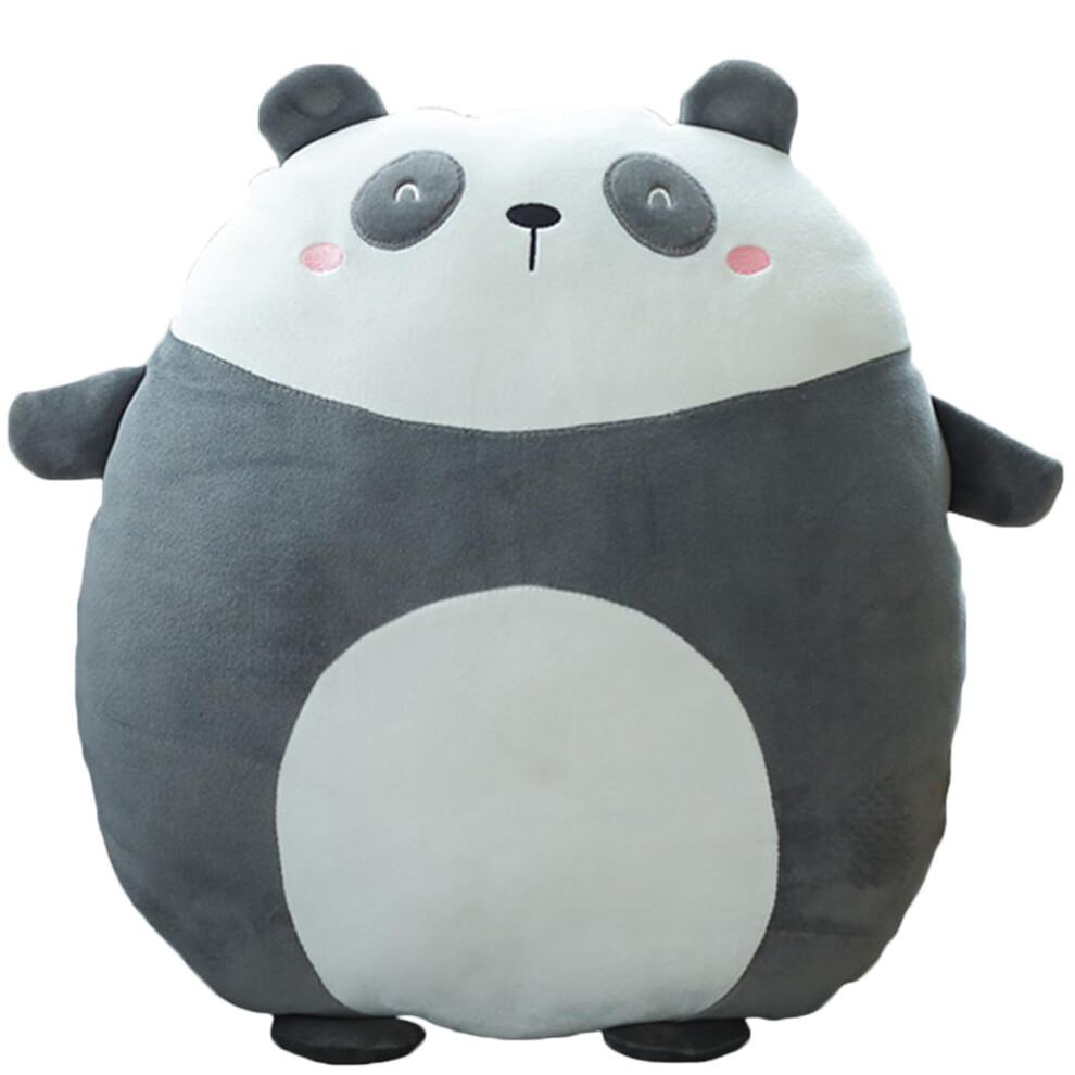 Panda Pluche Kussen 16 Inch Panda Knuffeldier Speelgoed Kawaii Panda Pluche Knuffelkussen Leuke Cartoon Pluche Dierenkussens Cadeaus Voor Jongens En-image