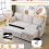 3-in-1 Convertible Sofa Bed with Internal Storage Chaise 17