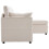 3-in-1 Convertible Sofa Bed with Internal Storage Chaise 7