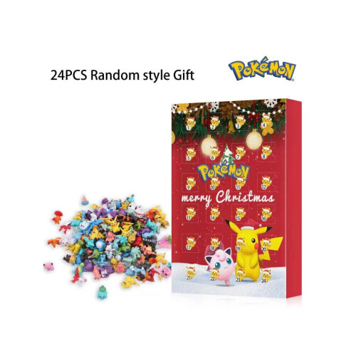 24PCS Pokemon 2025Advent Kalender 24 Tage Weihnachtsgeschenke 1