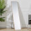 Living And Home (Gold) Modern Rectangular Metal Floor Mirror 1