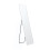 Living And Home (Silver White) Modern Rectangular Metal Floor Mirror 4