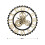 50CM Hollowed Design Gear Wall Clock 6