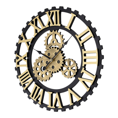 50CM Hollowed Design Gear Wall Clock 1
