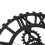 50CM Hollowed Design Gear Wall Clock 5