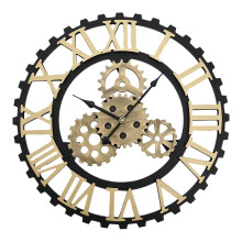 50CM Hollowed Design Gear Wall Clock
