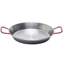 Garcima 10-Inch Carbon Steel Paella Pan 26cm