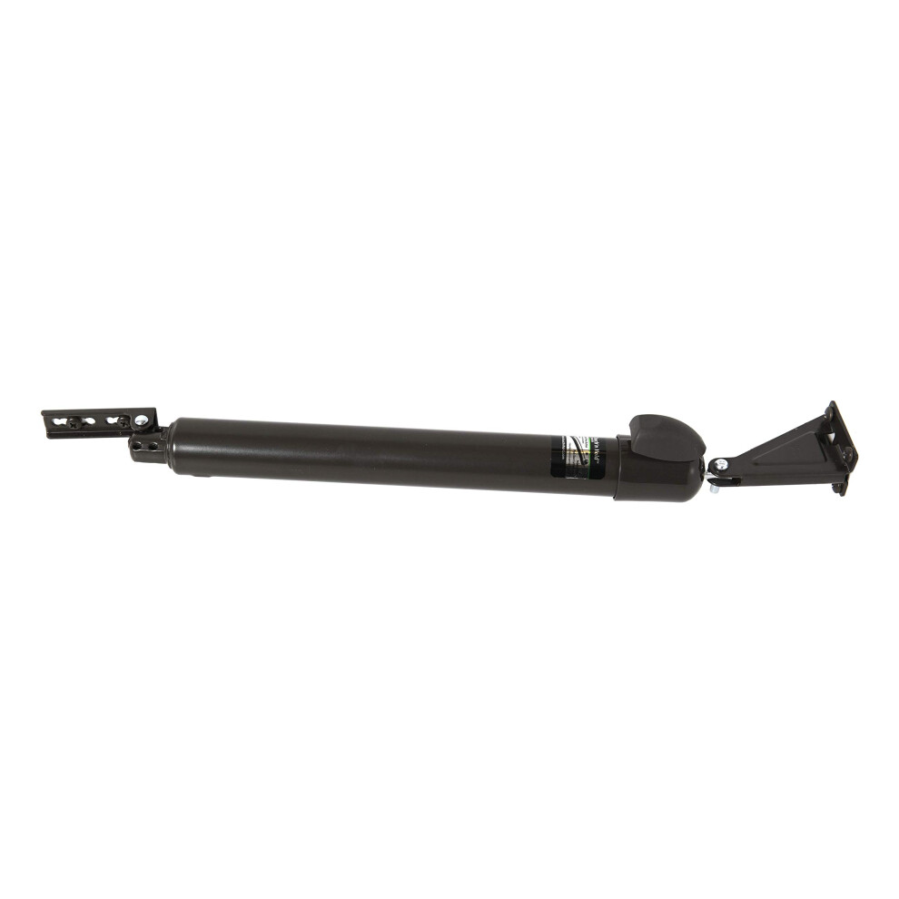 Touch N Hold Smooth Door Closer - Single Kit (Bronze) - Standard-Duty Door Closer With Touch-Button Hold Open Feature Smooth Closing Motion - For (M 736211017635