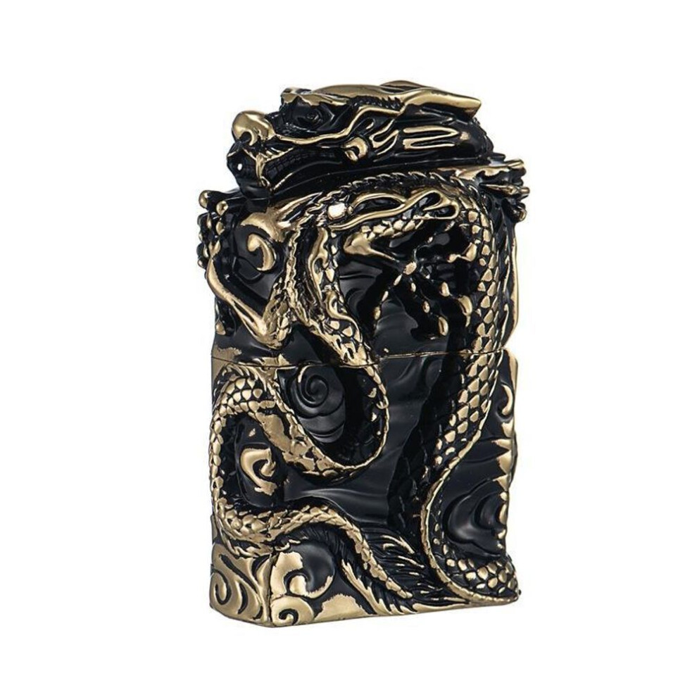 Yeuligo Z-Kj1009 Classic Armor Dragon King Armor Relief Series Pure Copper Shell Kerosene Windproof Lighter Wholesale