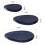vicrays Large Oval Serving Platters  16""/14""/10"" Porcelain Serving 3