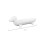 Creative CoOp Elongated White Ceramic Dog Dish 2