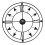 60CM Modern Glod Wall Clock 3