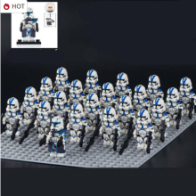 (Star Wars-A) 21PCS Star Wars Clone Troopers Rex Minifigures Kids Toy Set Fit Lego