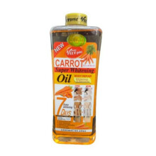Veet Gold Carrot Oil 1000mL | Nourishing & Hydrating Body Oil for Glowing Skin | Fades Spots | Clears knuckles | Face & Body Moisturizer