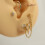 (18G, 6mm) 9K Gold Classic Hinged Segment Clicker Ring 6