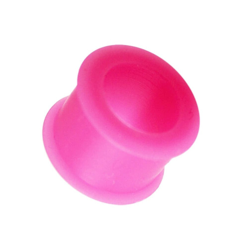 (22mm, Single Piece) Pink Silicone Ear Tunnel-image-OPC-PG9BDXS-NEW